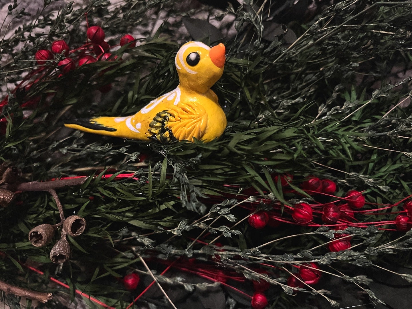 ornamental winter birds